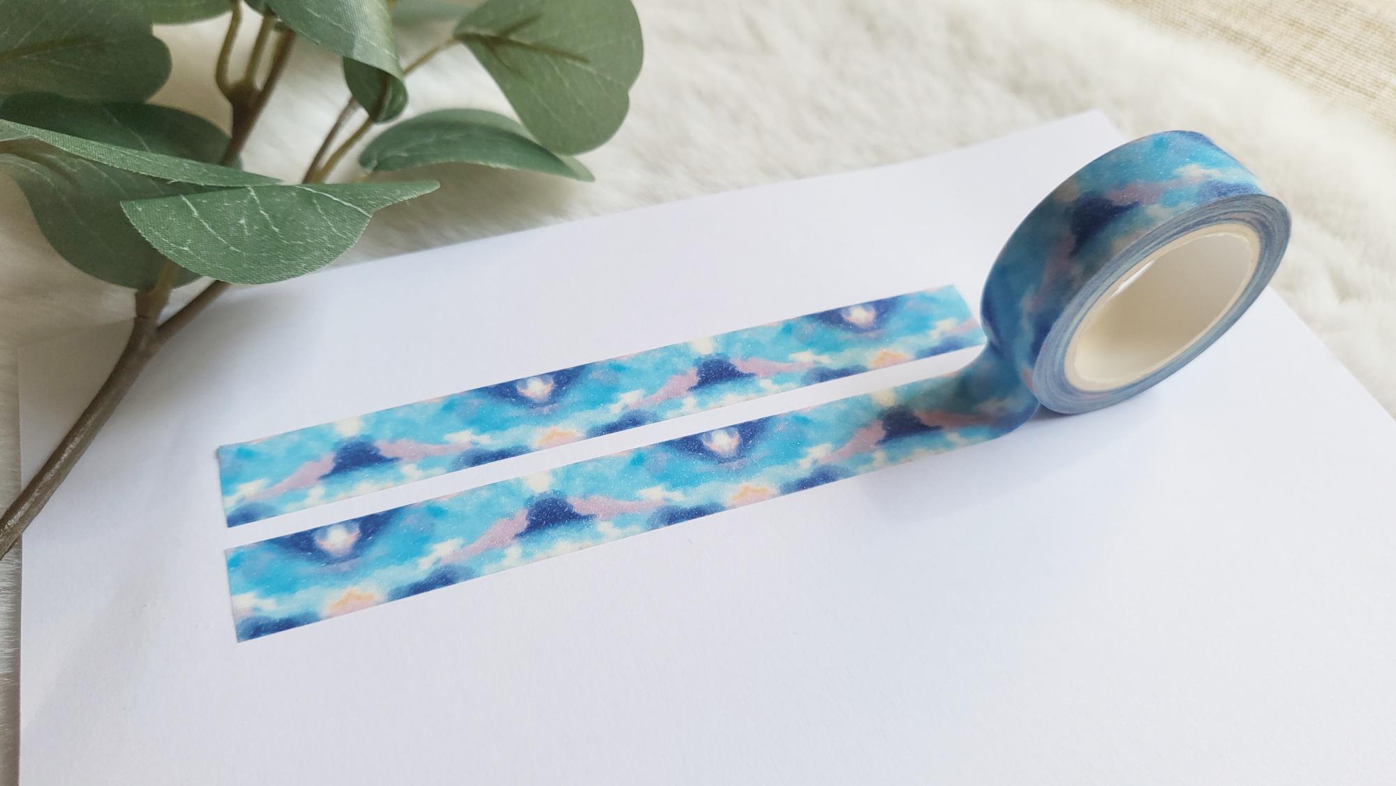 Washi Tape Wolken